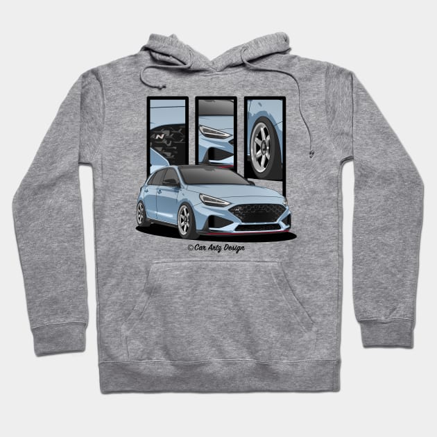 Hyundai i30N Hoodie by Car-Artz-Design